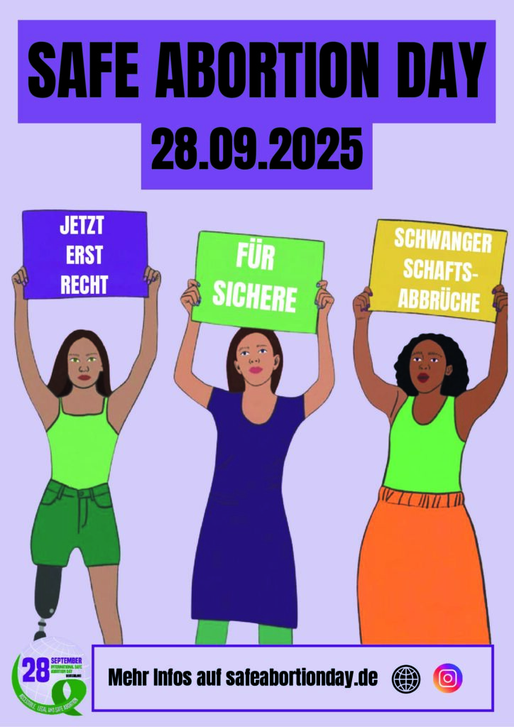 Int. Tag für sicheren Schwangerschaftsabbruch